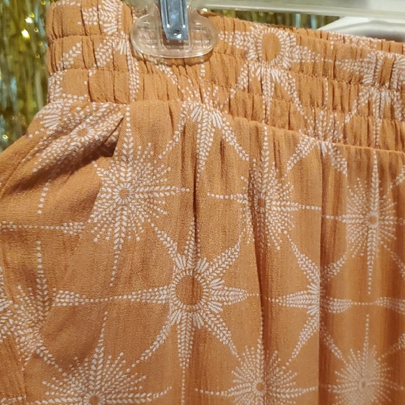 Orange Boho Polazzo Pants, Size 16 - Picture 5 of 9